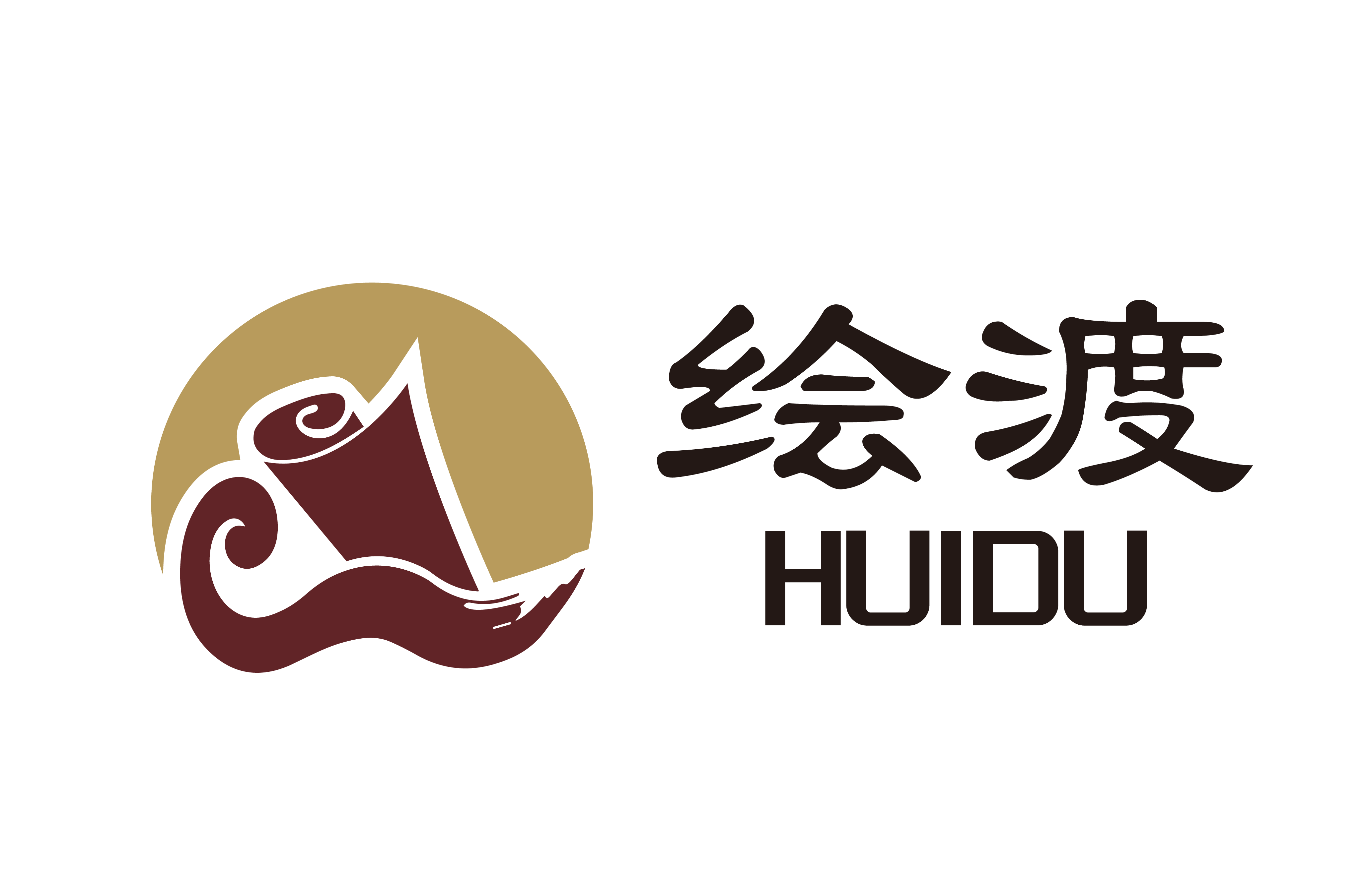绘渡学堂 Logo